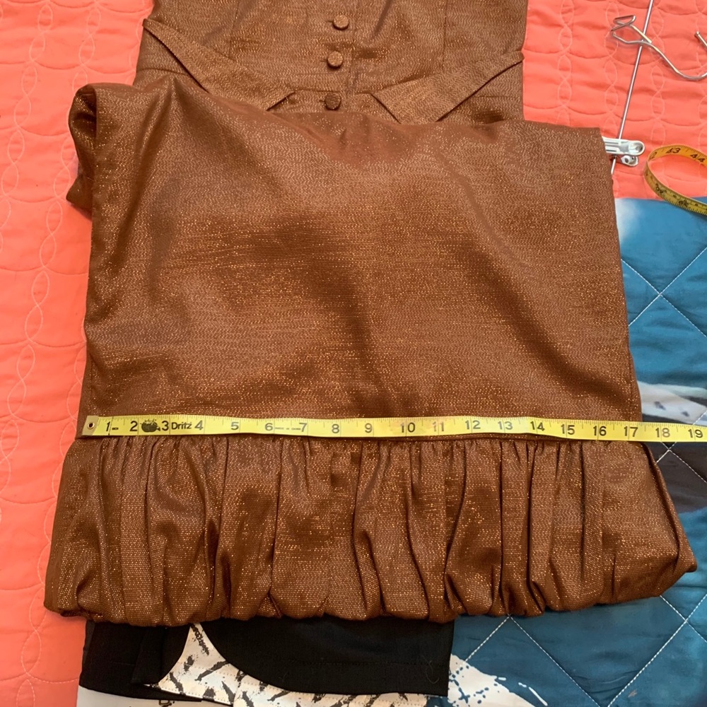 L.A.M.B. Vintage Corset Dress Size 8 - Picture 15 of 15